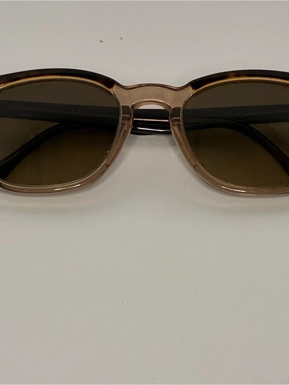 Ray-Ban Tortoiseshell Frame Sunglasses with Brown Lenses
